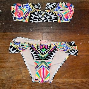 Mara Hoffman Swim Strapless Bikini